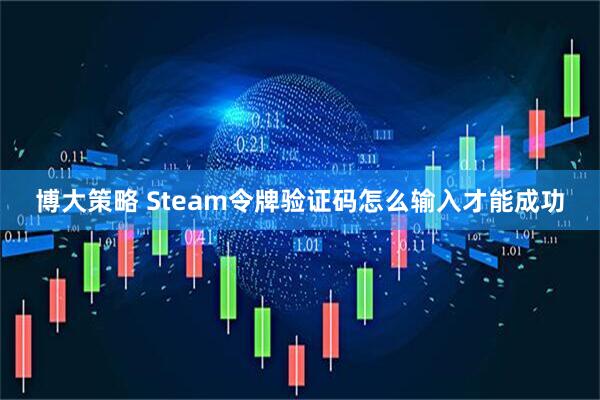 博大策略 Steam令牌验证码怎么输入才能成功